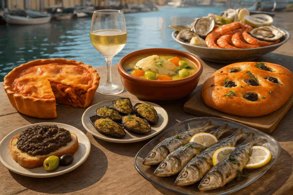 découvrez les 7 spécialités traditionnelles de la ville de sète, un véritable trésor culinaire de la méditerranée. entre saveurs marines et recettes authentiques, laissez-vous tenter par un voyage gustatif unique au cœur de cette ville portuaire.