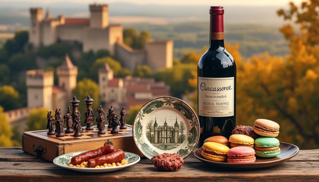 découvrez les incontournables de carcassonne avec notre guide sur les 5 souvenirs, spécialités et idées cadeaux à rapporter. plongez dans l'histoire et la gastronomie de cette cité médiévale en choisissant des trésors uniques qui témoigneront de votre passage.