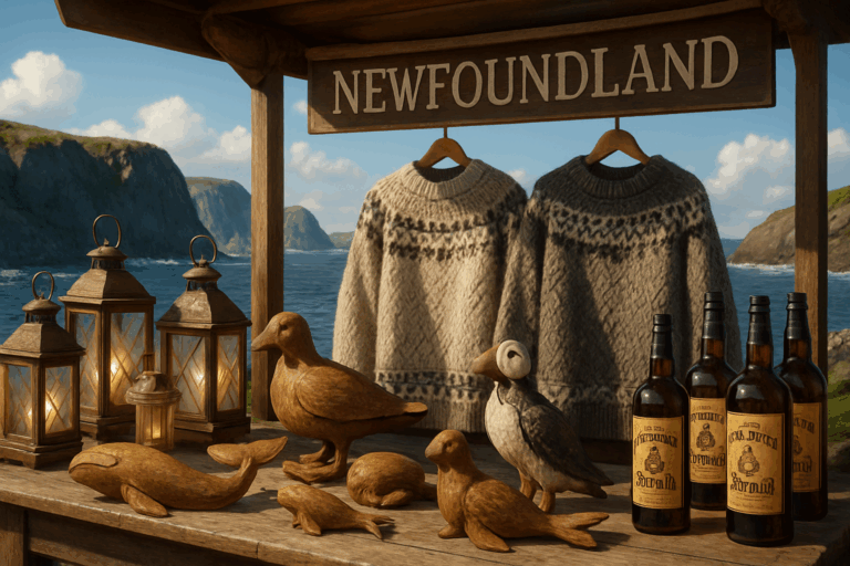 découvrez les incontournables souvenirs à rapporter de terre-neuve ! des produits artisanaux uniques aux spécialités culinaires locales, explorez notre guide pour ramener un petit morceau de cette magnifique province canadienne.