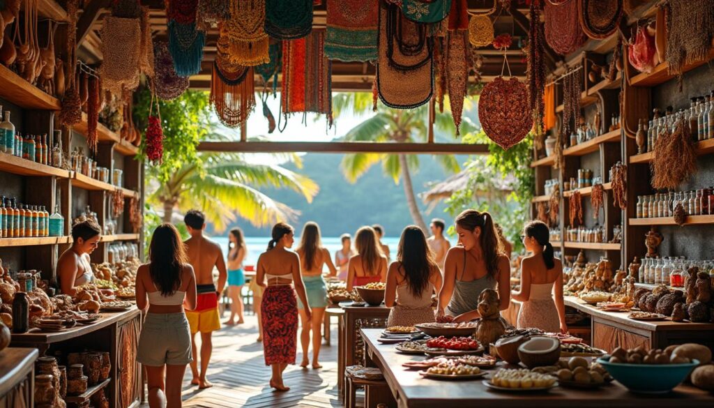découvrez les meilleures expériences shopping dans les boutiques de souvenirs de tahiti. apprenez où aller, quand visiter ces magasins et quels trésors uniques rapporter pour immortaliser votre séjour en polynésie.