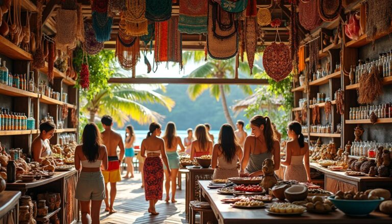 découvrez les meilleures expériences shopping dans les boutiques de souvenirs de tahiti. apprenez où aller, quand visiter ces magasins et quels trésors uniques rapporter pour immortaliser votre séjour en polynésie.