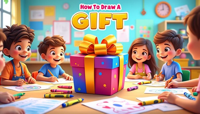 apprenez à dessiner un cadeau de manière amusante avec notre tutoriel adapté aux enfants de maternelle. des étapes simples et des conseils pratiques pour stimuler la créativité des plus petits et leur faire réaliser des œuvres originales !