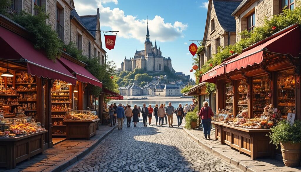 découvrez les meilleures boutiques de souvenirs au mont-saint-michel : adresses incontournables, horaires d'ouverture et sélection de cadeaux et objets médiévaux pour garder un souvenir authentique de votre visite.