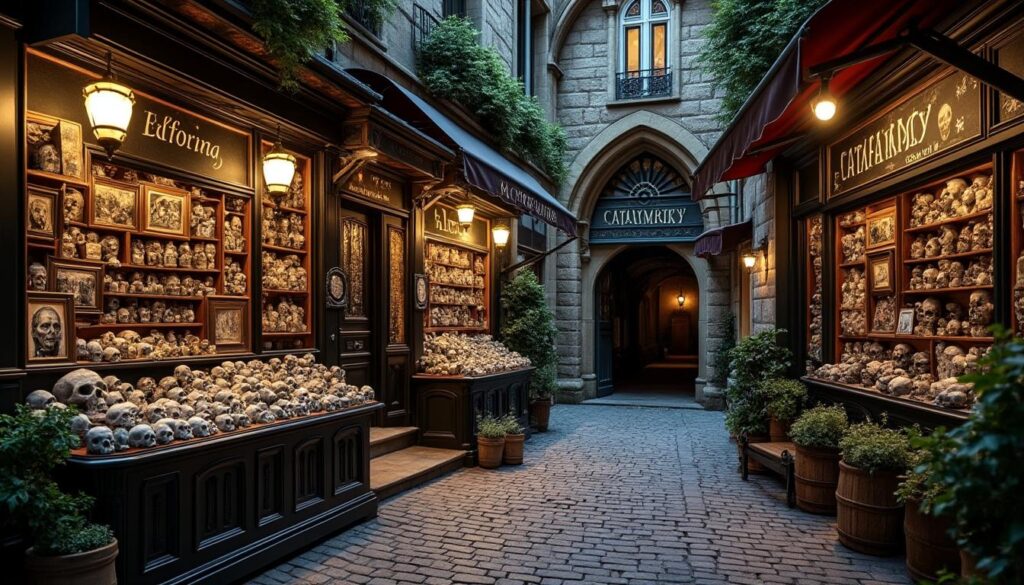 découvrez les meilleures boutiques de souvenirs près des catacombes de paris : adresses incontournables, horaires pratiques et sélection d’objets insolites pour prolonger l’expérience macabre de votre visite.